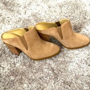Tan Michael Kors Mules worn once